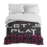 Therapie dekens katoenen hoes Let's Play