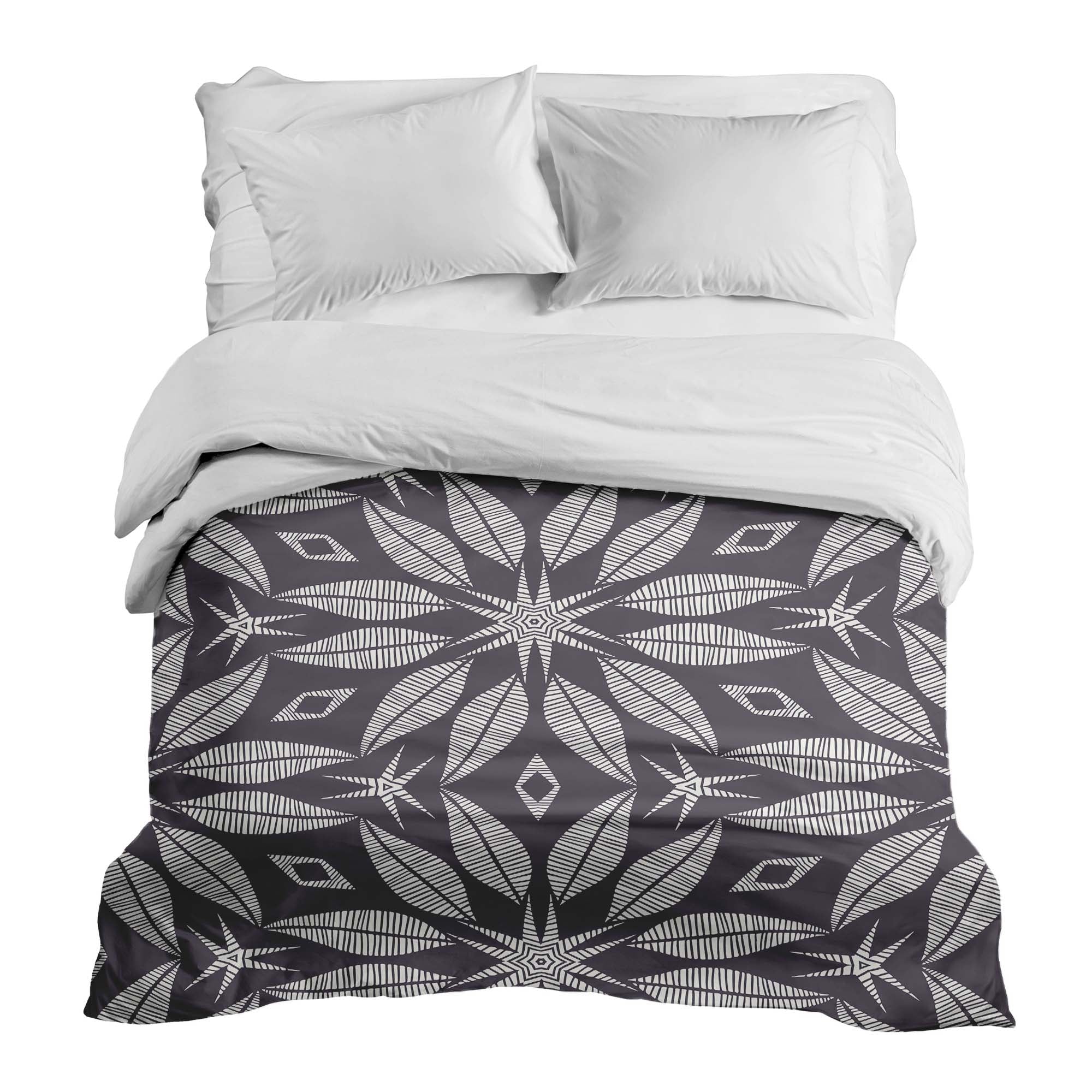 Coperta terapeutica originale - Rivestimento in cotone con grande fiore