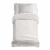 Therapy blanket bedding set, white with semicircles