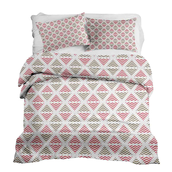Therapy blankets bedding set, Christmas triangles