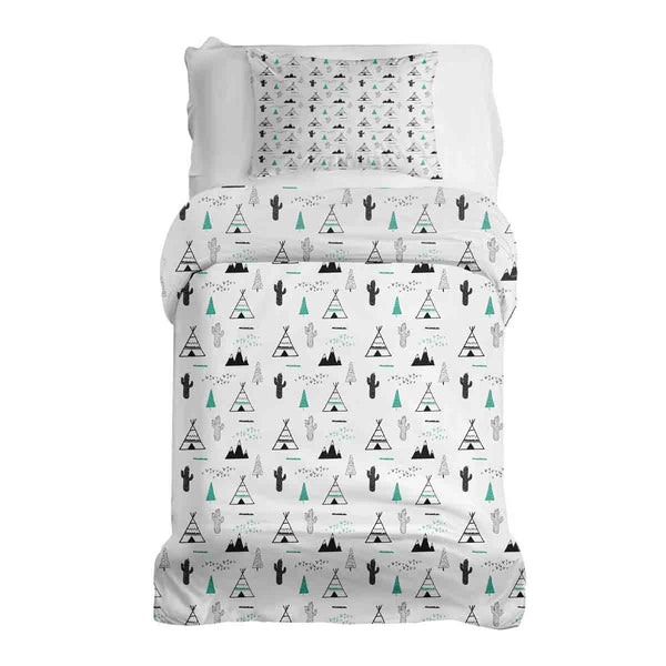 Therapy blankets bedding set white Indian