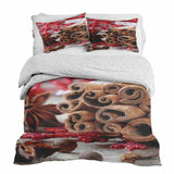 Set di biancheria da letto con coperte terapeutiche e stecche di cannella