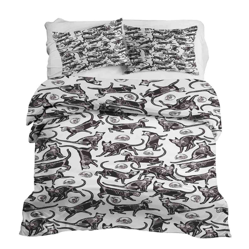 Set copripiumino coperta terapeutica Halloween gatto