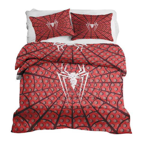 Set de ropa de cama con manta terapéutica Spiderman araña