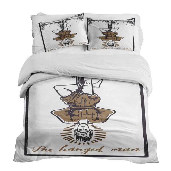 Set di biancheria da letto con coperta terapeutica The Hanged Man