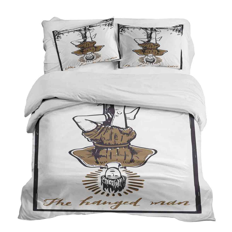 Set di biancheria da letto con coperta terapeutica The Hanged Man