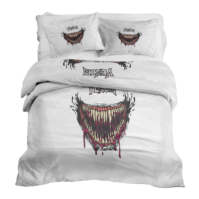 Therapy blanket bedding set, white, Venom
