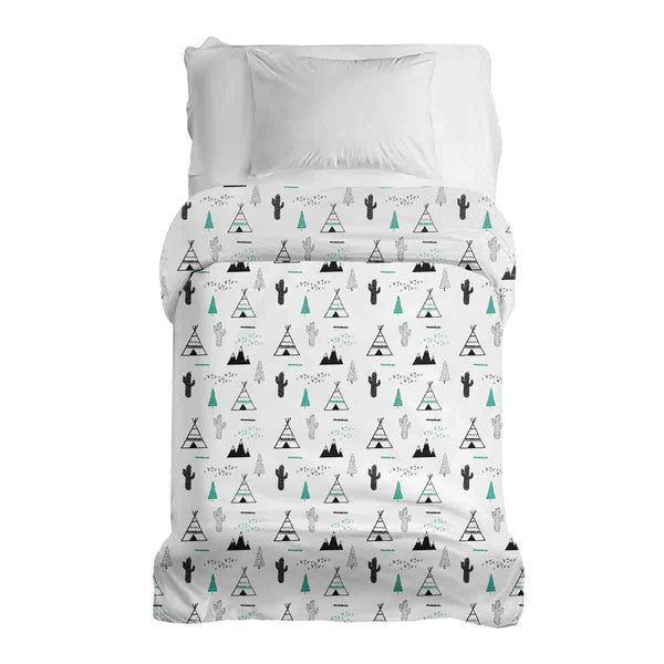 Coperte terapeutiche con rivestimento in cotone bianco indiano