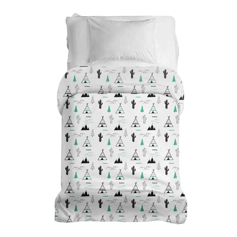 Coperte terapeutiche con rivestimento in cotone bianco indiano