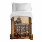 Manta terapéutica con funda de algodón París