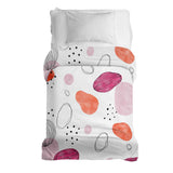 Coperte terapeutiche con rivestimento in cotone cerchi astratti