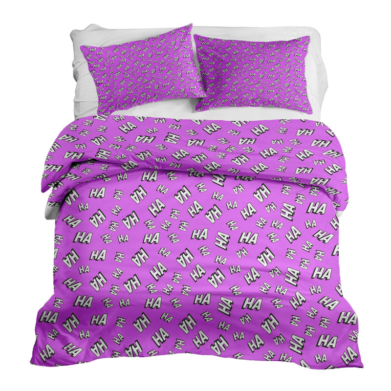 Therapy blankets bedding set Ha Ha Ha