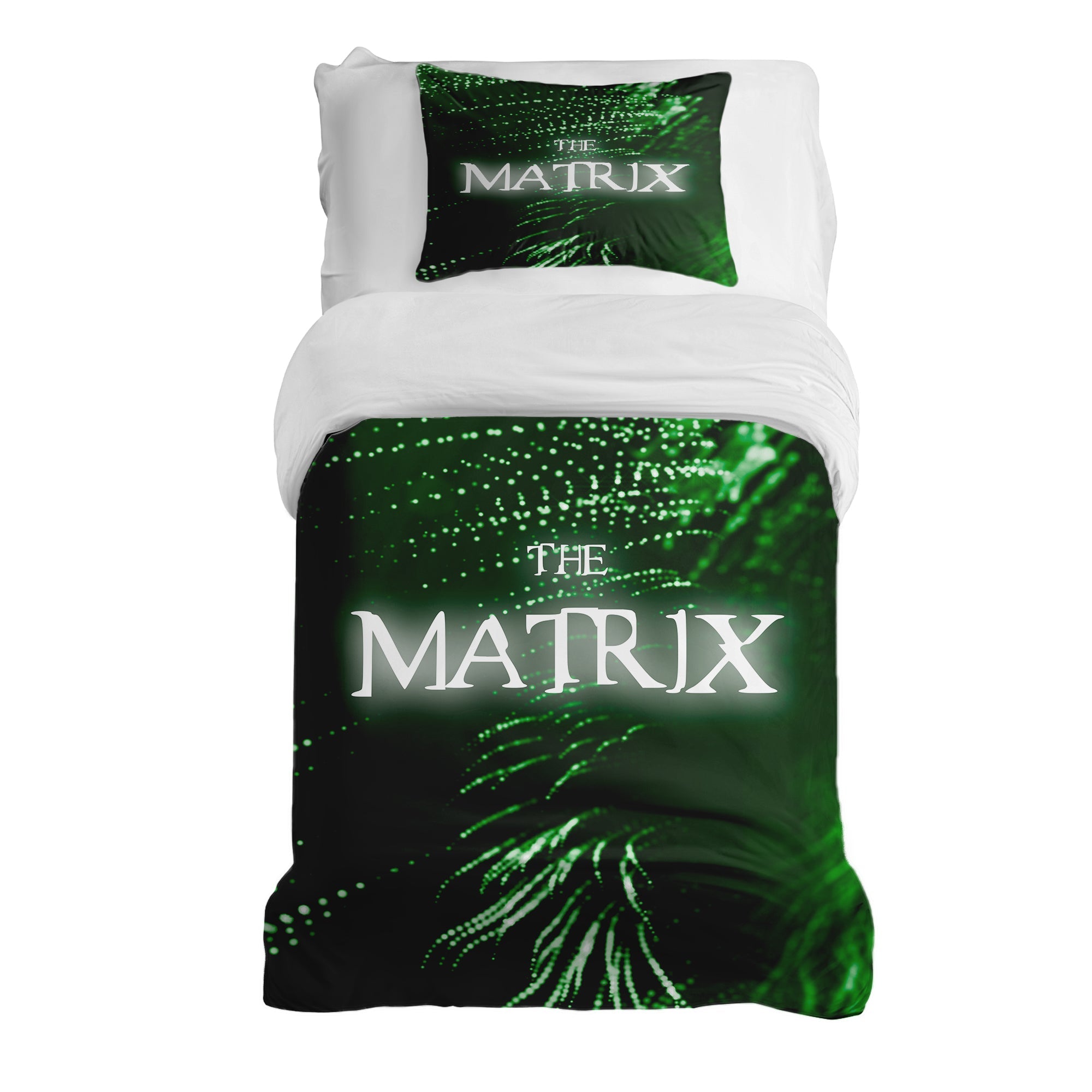 Therapy blankets bedding set green The Matrix