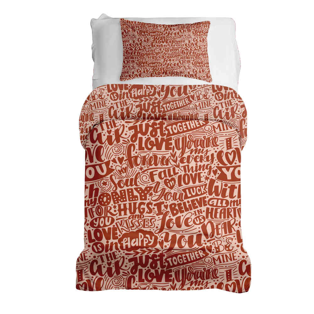 Set di biancheria da letto con coperta terapeutica Be Mine