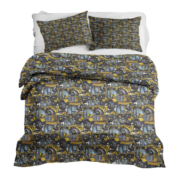 Set di biancheria da letto con coperta terapeutica Trattore