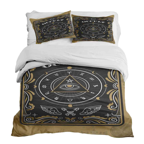 Therapy blanket bedding set eye