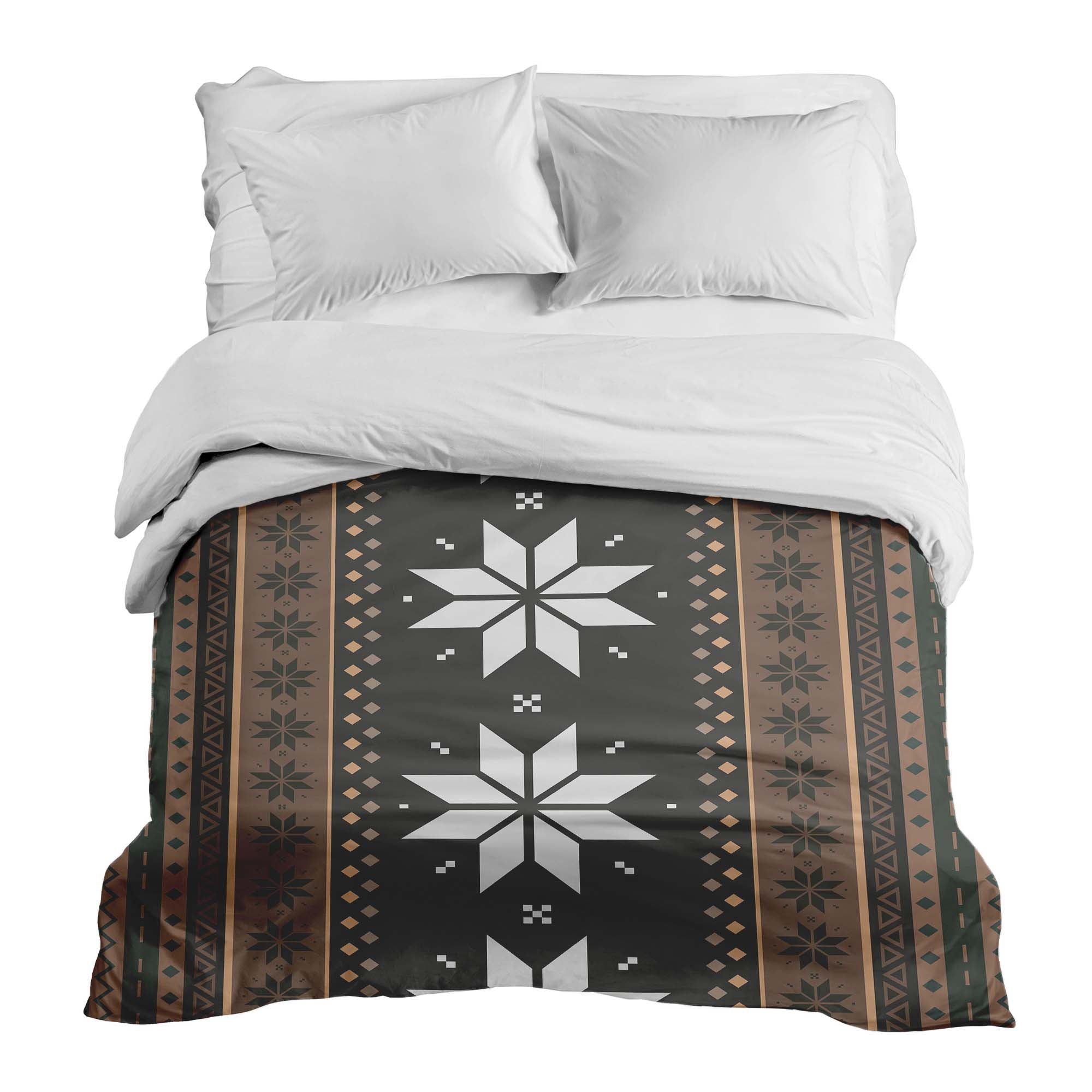 Manta terapéutica original - Funda de algodón a rayas con estrellas