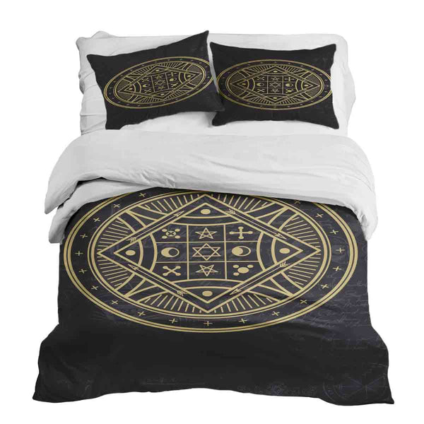 Set di biancheria da letto con coperta terapeutica Mystik