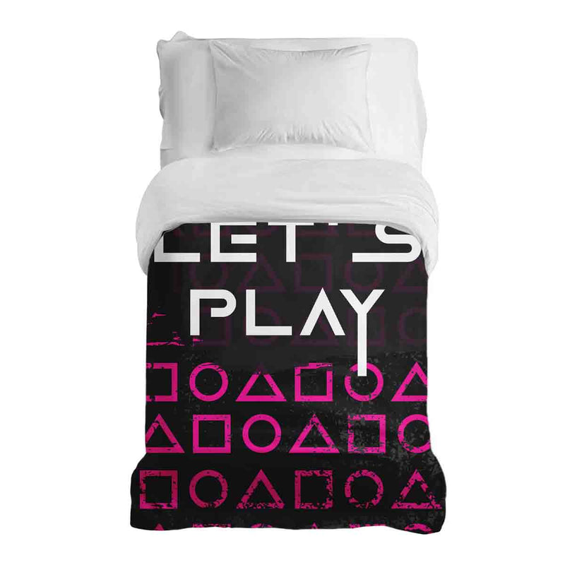 Therapie dekens katoenen hoes Let's Play
