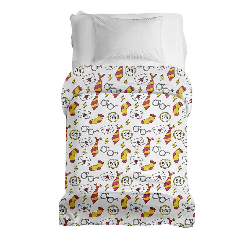 Coperte terapeutiche con rivestimento in cotone bianco magia scuola