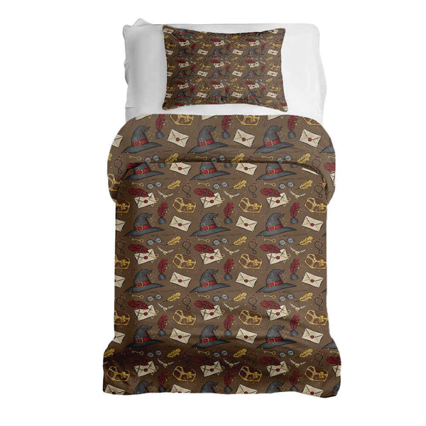 Set de ropa de cama con manta terapéutica y sombrero parlante