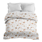 Coperte terapeutiche con rivestimento in cotone bianco con Schnatz