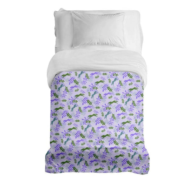 Therapy blankets with cotton cover, leopard print.