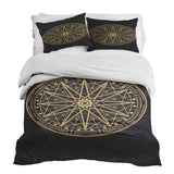 Set di biancheria da letto con coperta terapeutica Mandala mistico