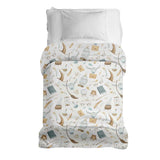 Coperte terapeutiche con rivestimento in cotone bianco cose magiche