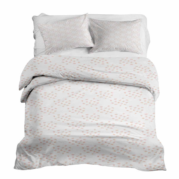 Therapiedekens beddengoedset met oranje stippen