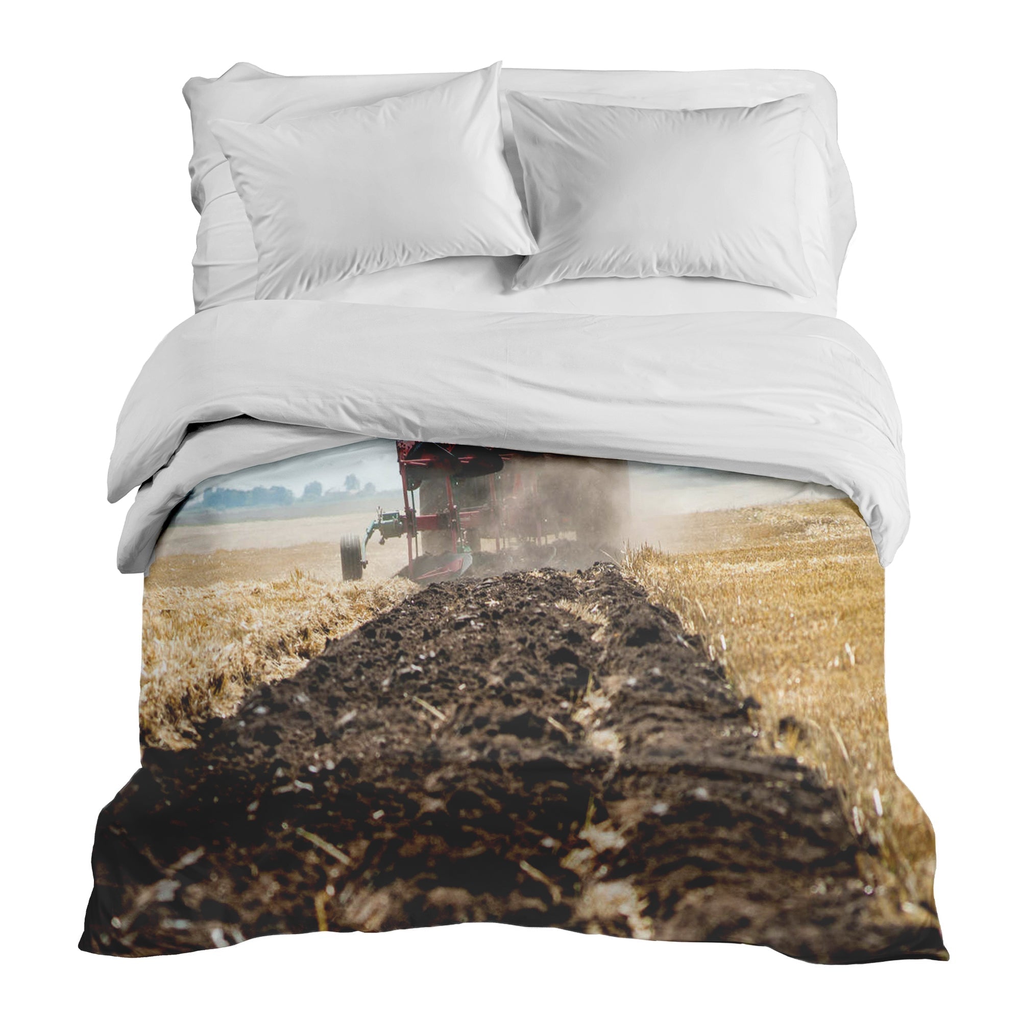 Originele therapiedeken - katoenen hoes akkerbouw