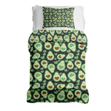 Therapy Blanket Bedding Set Green Avocados