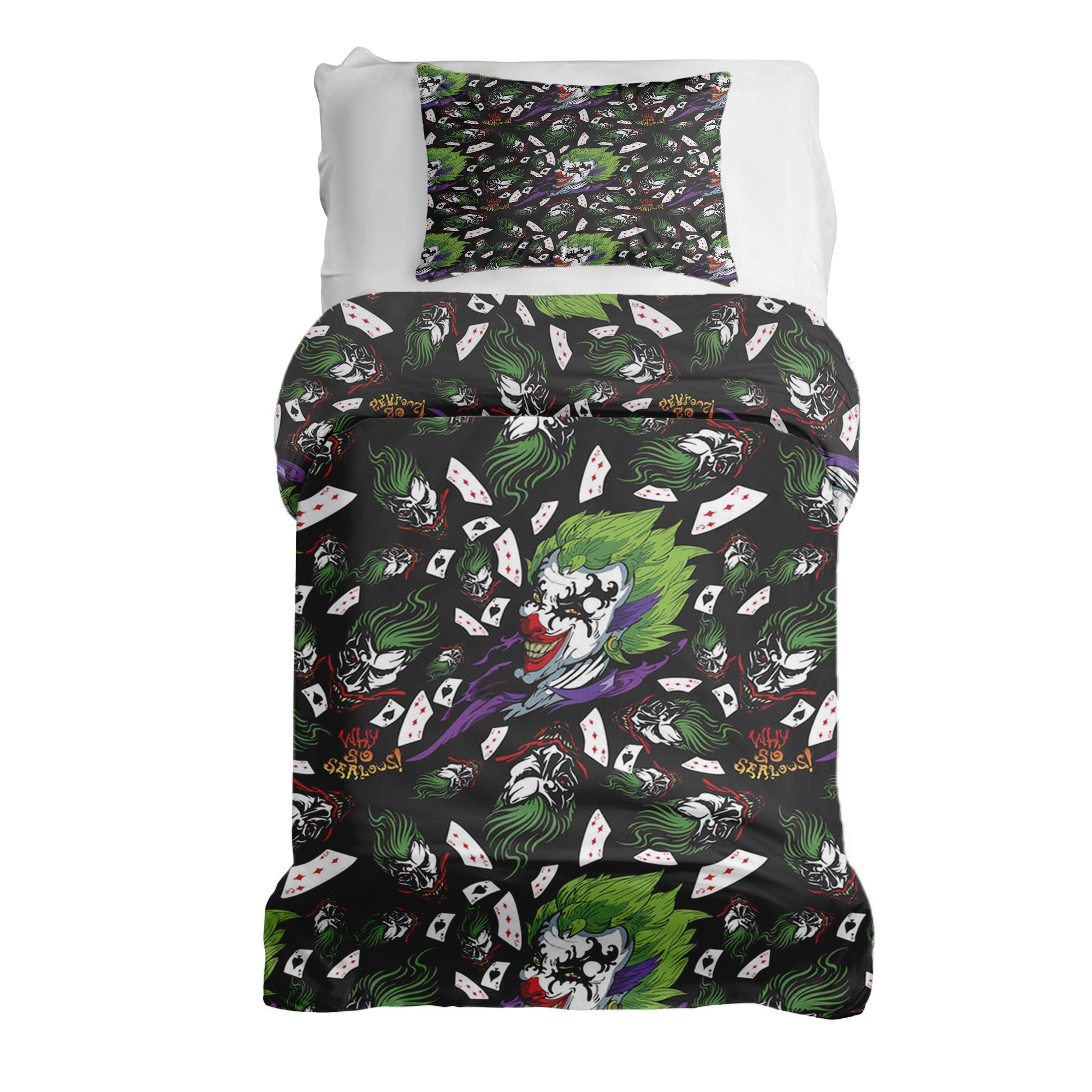 Therapy blankets bedding set colorful Joker