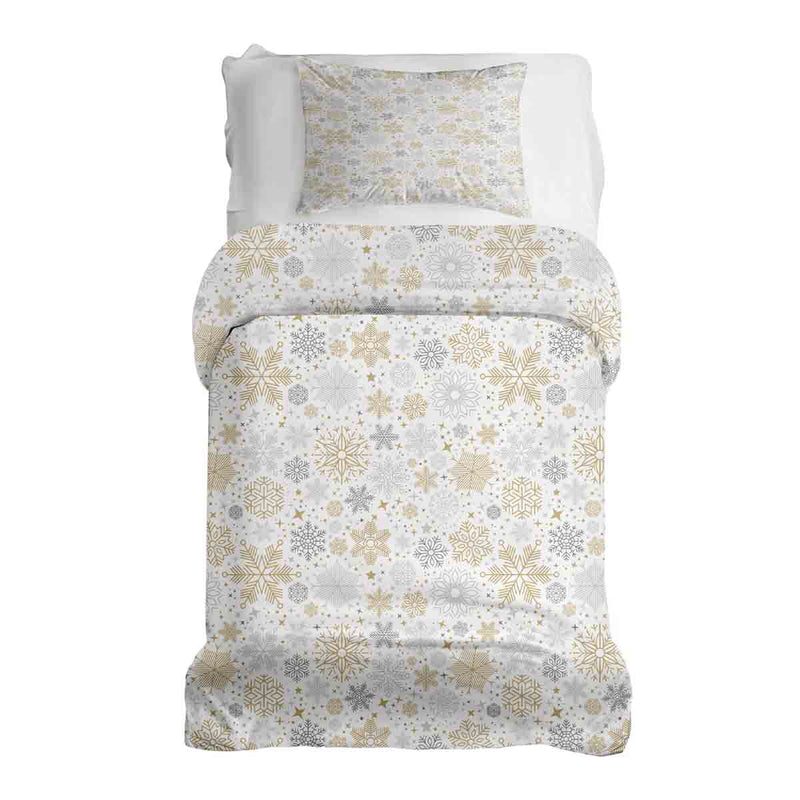 Therapy blankets bedding set, light snowstorm
