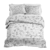 Therapy blankets bedding set boho flowers