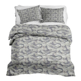 Set di biancheria da letto con coperta terapeutica Mare tempestoso