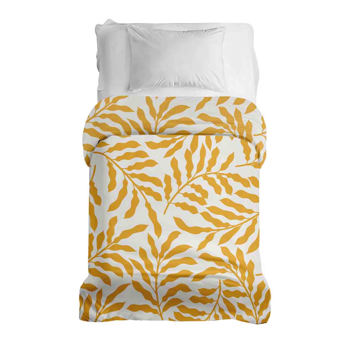 Original therapy blanket - cotton cover with yellow branches