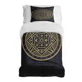 Set di biancheria da letto con coperta terapeutica Mystik