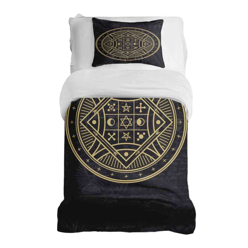 Set di biancheria da letto con coperta terapeutica Mystik