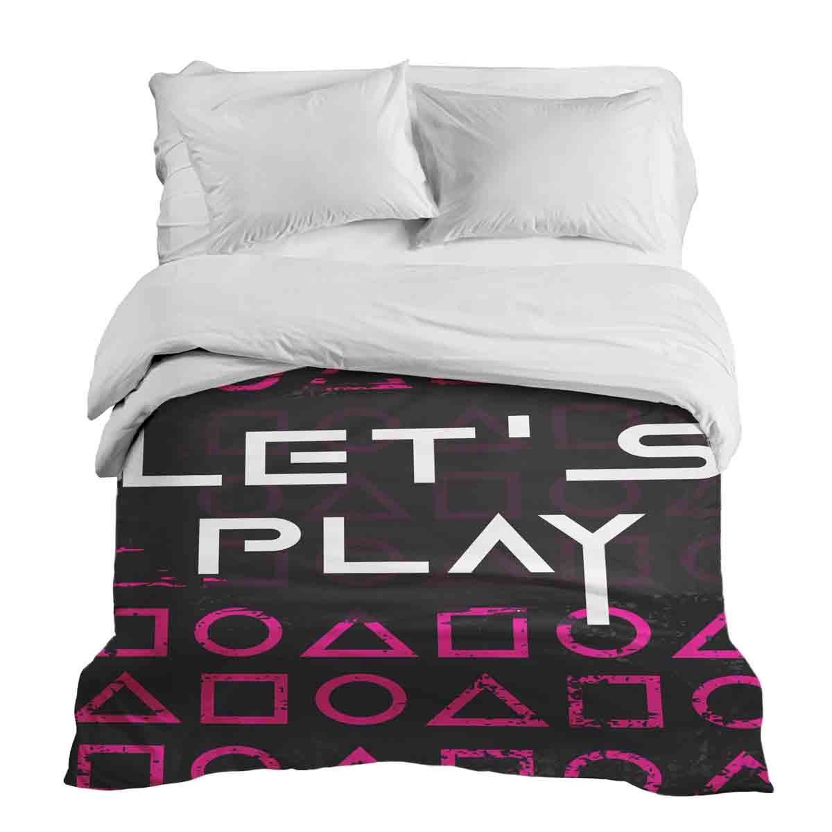 Original therapy blanket - cotton cover Let's Play