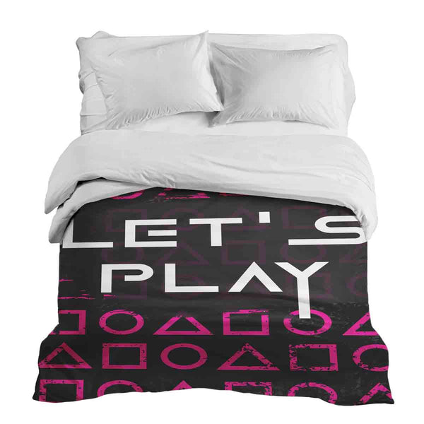 Therapie dekens katoenen hoes Let's Play