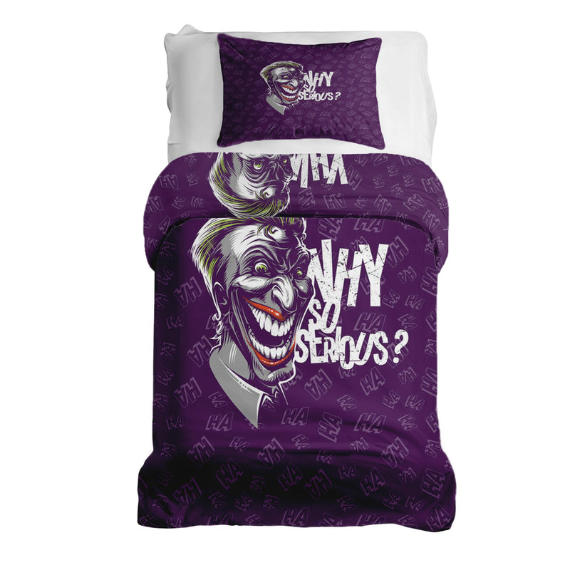 Therapy Blanket Bedding Set Purple Why So Serious?