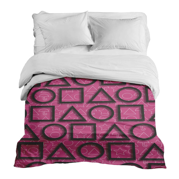 Coperte terapeutiche con rivestimento in cotone Pink Squid