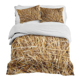 Set di biancheria da letto con coperta terapeutica e fieno