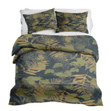 Set de ropa de cama con manta terapéutica bosque