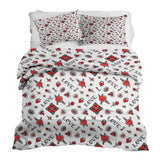 Therapy blanket bedding set mixed love