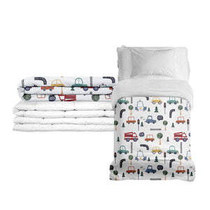 Manta terapéutica original - Manta ponderada para autos con funda de algodón para niños