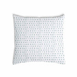 Health pillow, white with green crosses.