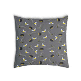 Cuscino salute grigio cappello magico