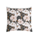 Almohada de salud con flores de áster rosa